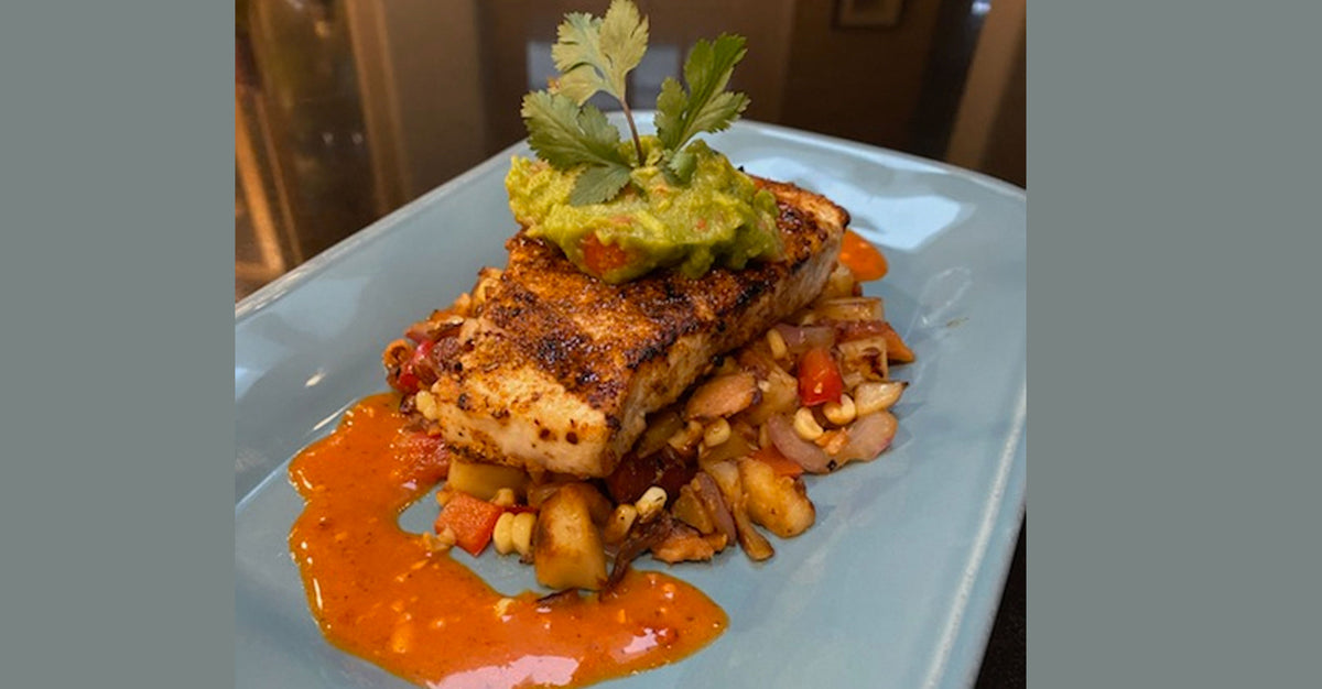 Southwestern Blackened Swordfish – Today's Catch Seafood